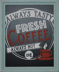 Fresh Coffee sign